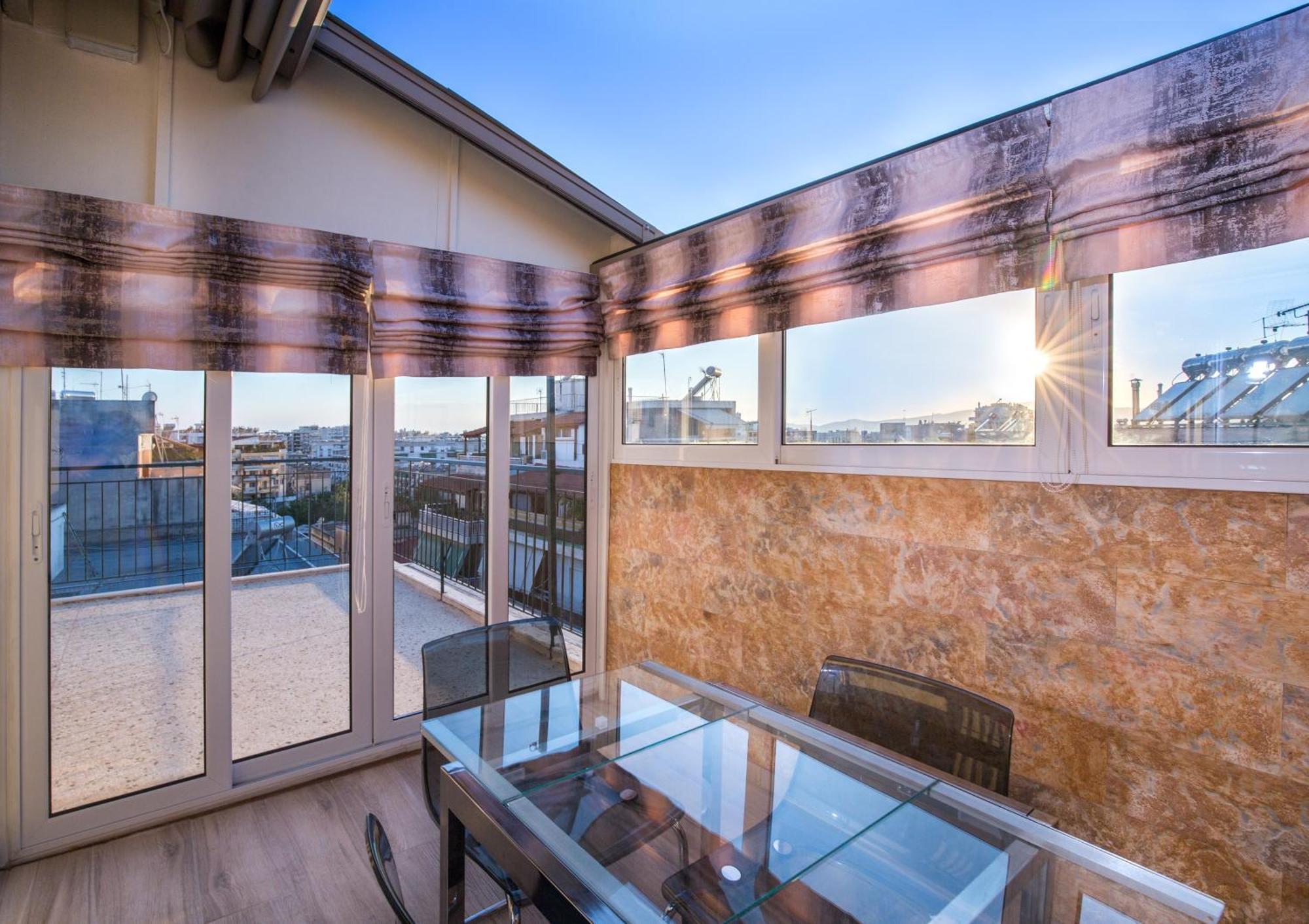 אתונה Cosy Apartment With Terrace Near Metro Station מראה חיצוני תמונה