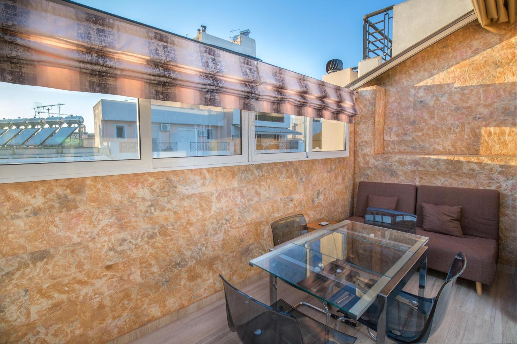 אתונה Cosy Apartment With Terrace Near Metro Station מראה חיצוני תמונה